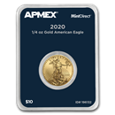 2020 1/4 oz Gold American Eagle (MintDirect® Single) 2020 1/4 oz Gold American Eagle (MintDirect® Single)